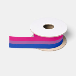 Bisexueller Stolz (Bi-Flagge) Satinband