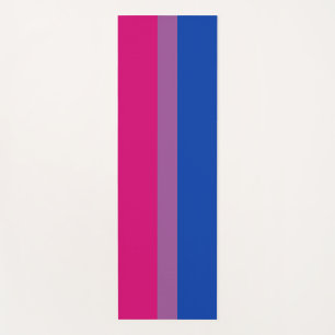 Bisexueller Stolz (Bi-Flagge) Yogamatte