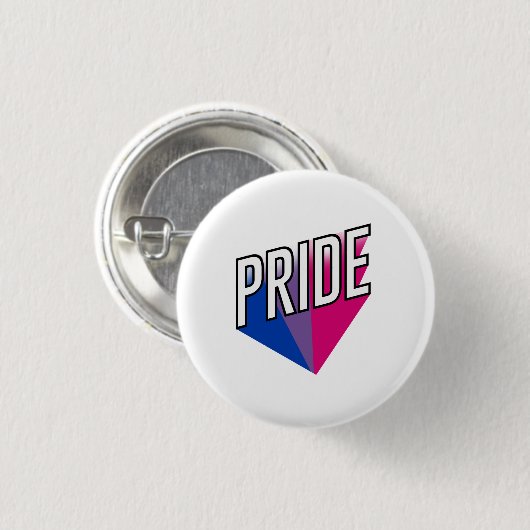 Bisexueller Stolz Button (Vorne & Hinten)