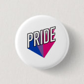 Bisexueller Stolz Button (Vorderseite)