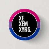 Bisexueller Stolz Button (Vorderseite)
