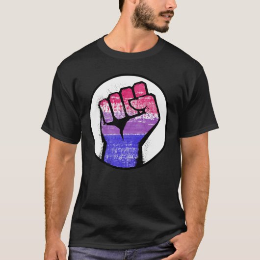 Bisexueller Stolz FaustT - Shirt (Vorderseite)