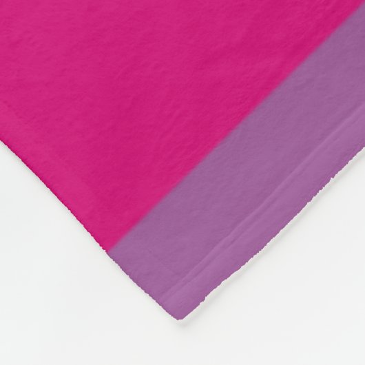 Bisexueller Stolz! Fleecedecke (Ecke)