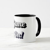 Bisexueller Stolz Game On Tiger Pfoten Controller  Tasse (VorderseiteRechts)