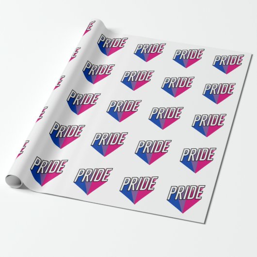 Bisexueller Stolz Geschenkpapier (Ungerollt)