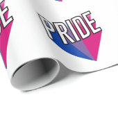 Bisexueller Stolz Geschenkpapier (Rolleneckpunkt)
