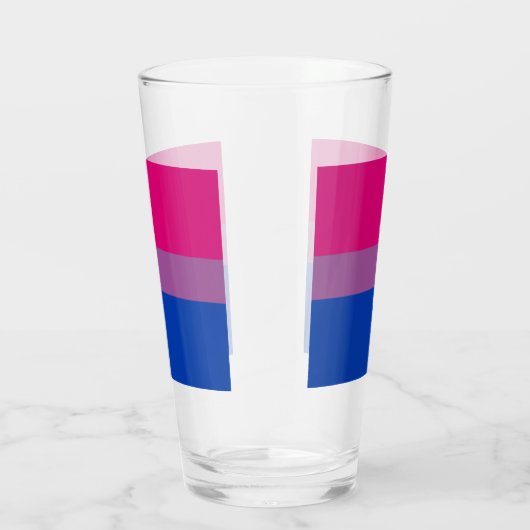 Bisexueller Stolz! Glas (Rechts)