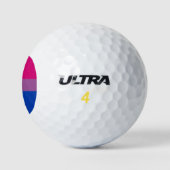Bisexueller Stolz Golfball (Logo)