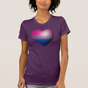 BISEXUELLER STOLZ HERZ T-Shirt