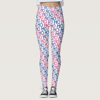 Bisexueller Stolz Ho Ho Ho Muster Leggings