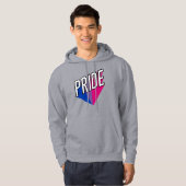 Bisexueller Stolz Hoodie (Vorne ganz)