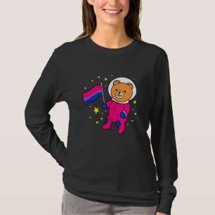 Bisexueller Stolz im Weltraum Bisexuell T-Shirt
