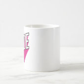 Bisexueller Stolz Kaffeetasse (Mittel)
