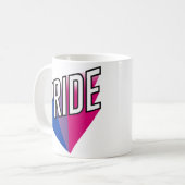 Bisexueller Stolz Kaffeetasse (Vorderseite Links)