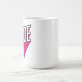 Bisexueller Stolz Kaffeetasse (Mittel)