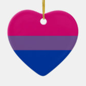 Bisexueller Stolz Keramikornament (Vorne)