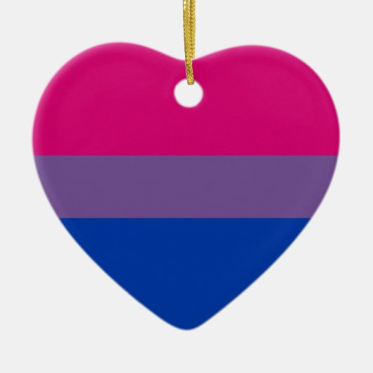 Bisexueller Stolz Keramikornament (Vorne)