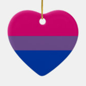 Bisexueller Stolz Keramikornament (Hinten)