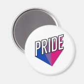 Bisexueller Stolz Magnet (Vorderseite/Rückseite)