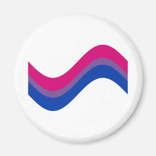 Bisexueller Stolz Magnet (Vorne)