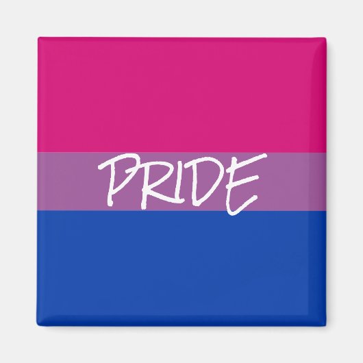 Bisexueller Stolz Magnet (Vorne)