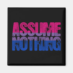 Bisexueller Stolz nehmen nichts an Magnet