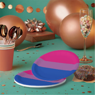 Bisexueller Stolz! Pappteller