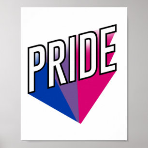 Bisexueller Stolz Poster