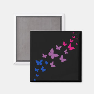 Bisexueller Stolz Schmetterlingsweg Magnet