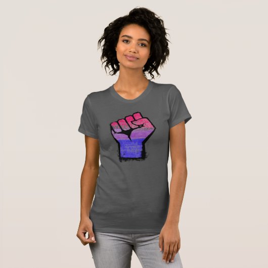 Bisexueller Stolz T-Shirt (Vorne ganz)