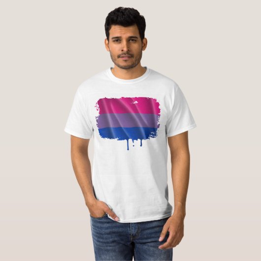BISEXUELLER STOLZ T-Shirt (Vorne ganz)
