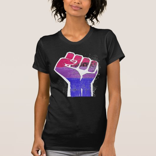 Bisexueller Stolz T-Shirt (Vorderseite)