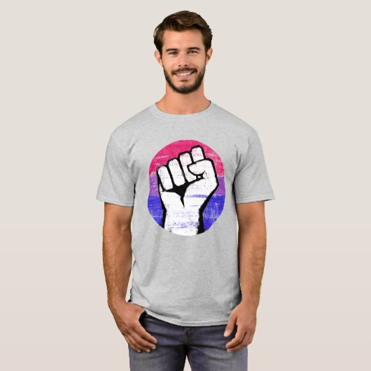 Bisexueller Stolz T-Shirt (Vorne ganz)