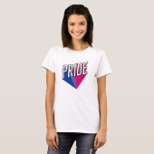 Bisexueller Stolz T-Shirt (Vorne ganz)