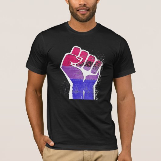 Bisexueller Stolz T-Shirt (Vorderseite)