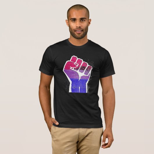 Bisexueller Stolz T-Shirt (Vorne ganz)