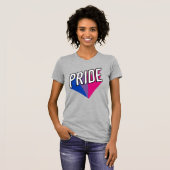 Bisexueller Stolz T-Shirt (Vorne ganz)