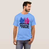 Bisexueller Stolz T - Shirt (Vorne ganz)