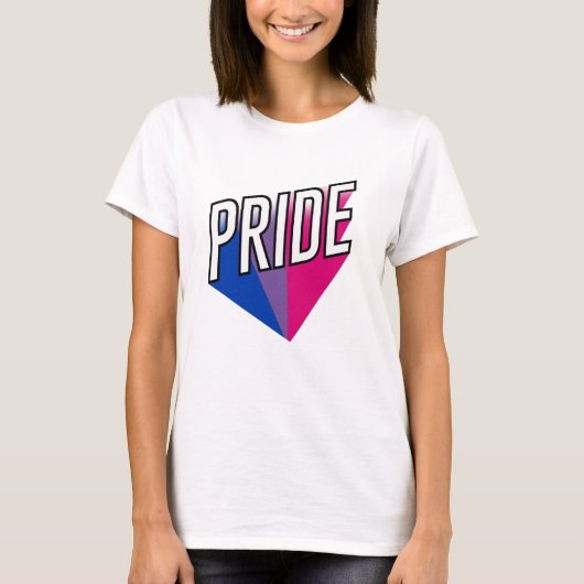 Bisexueller Stolz T-Shirt (Vorderseite)