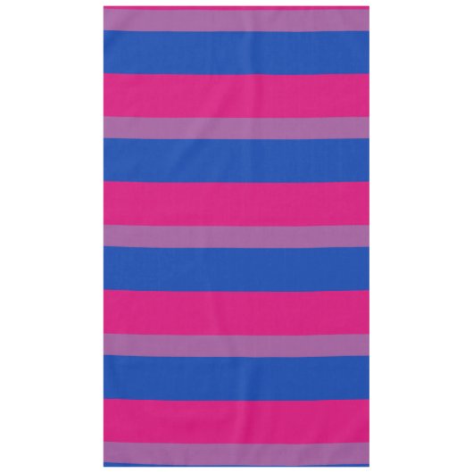 Bisexueller Stolz! Tischdecke (Vorderseite)