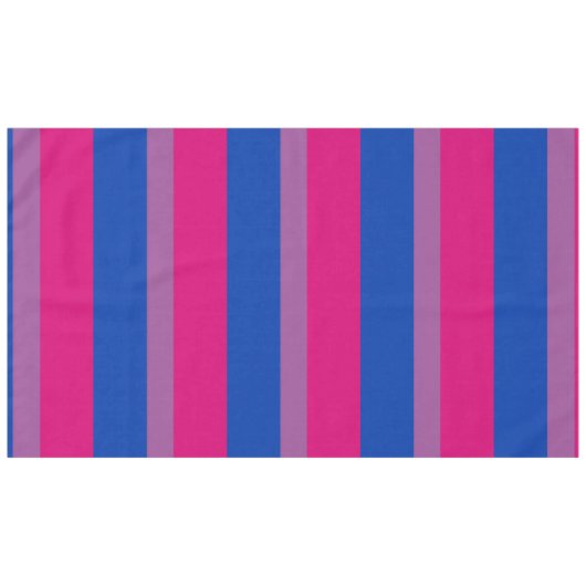 Bisexueller Stolz! Tischdecke (Vorderseite (Horizontal))