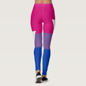 Bisexueller Stolz und Symbolfahne - Leggings (Rückseite)