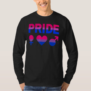 Bisexueller Stolz Unterstützung der Liebe von Lgbt T-Shirt