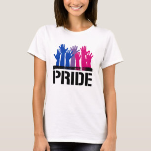 Bisexueller Stolz Zusammen T-Shirt