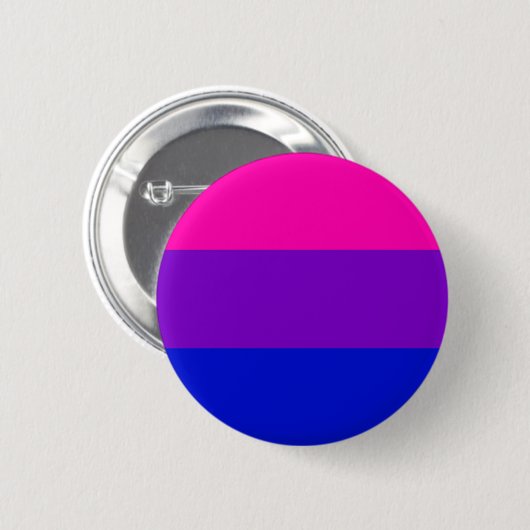 Bisexueller Stolzflaggenknopf Button (Vorne & Hinten)