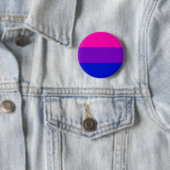 Bisexueller Stolzflaggenknopf Button (Beispiel)