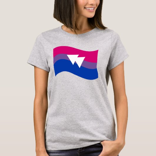 Bisexueller T - Shirt (Vorderseite)