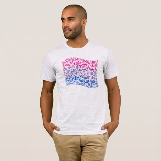 Bisexueller T - Shirt (Vorne ganz)