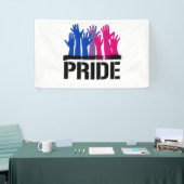 Bisexueller Zusammen-Stolz Banner (Messeveranstaltung)