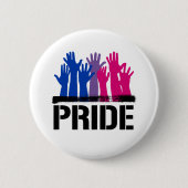 Bisexueller Zusammen-Stolz Button (Vorderseite)